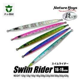 【ふるさと納税】鉄ジグ SR（Swim Rider / スイムライダー） 100g～300g 15色 ルアー 釣具 釣り具 フィッシング 鉄製 魚 釣れる 人気 おすすめ ギフト お中元 お歳暮 ふるさと 返礼品 六ヶ所村 青森 送料無料 【青森宝栄工業】
