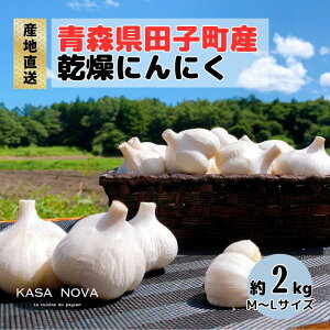 【ふるさと納税】【農家直送】田子町産にんにく M&L size『2kg』 出荷開始時期:12月1日から順次発送