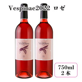 【ふるさと納税】Vespinae 2022 ロゼ 750ml 2本セット （ベスピナエ2022ロゼ） ワイン ふるさと納税 新着