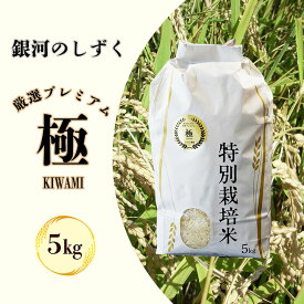 【ふるさと納税】〈令和7年産〉銀河のしずく 厳選プレミアム 極（kiwami）5kg 白米 精米 ブランド米 岩手県 花巻市