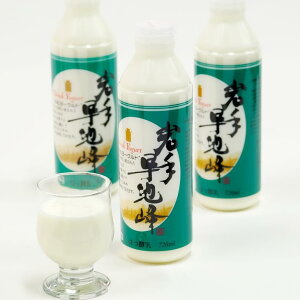 とろ〜り超濃厚!岩手早池峰のむヨーグルト3本セット
