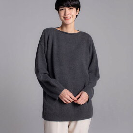 【ふるさと納税】【12/7入金確認分まで年内発送】『 UTO 』 レディース ベビー カシミヤ100% ボックスシルエット セーター 最高級 カシミヤ100% 日本製 cashmere 母の日 バレンタイン ホワイトデー お祝い プレゼント 無地 単色 秋冬 ユーティーオー 岩手県 北上市 X0075