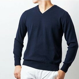 【ふるさと納税】【12/7入金確認分まで年内発送】『 UTO メンズ 』Vネック プルオーバー セーター カラー 25色 最高級カシミア カシミヤ100% 日本製 最高級 cashmere カシミア ギフト クリスマス プレゼント 無地 単色 秋冬 贈り物 岩手県 北上市 S0114