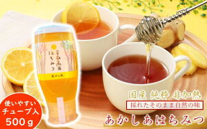【ふるさと納税】「平庭高原はちみつ(アカシア)500g(チューブ入り)」国産 純粋 非加熱 無加糖 無添加 はちみつ 蜂蜜 ハニー アカシア アカシヤ ボトル 便利 人気 おすすめ 保存食 お取り