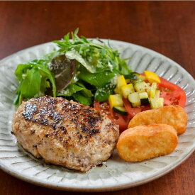 【ふるさと納税】最短7日以内発送！発送月も選べる！農舎のハンバーグバラエティー6点セット 短角牛 佐助豚 国産 牛 豚 プレーン チーズ 3種類 肉汁 たっぷり ギフト 冷凍 ジューシー キャンプ BBQ 贈りもの ご褒美 プレゼント