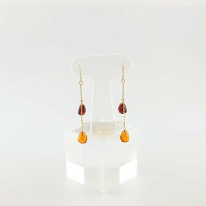 �y�ӂ邳�Ɣ[�ŁzAmberlogue �s�A�X �������i�����f�ށFK10�@���߁F���a6.5×5×3mm�@�T�C�Y�F�S��35mm�j