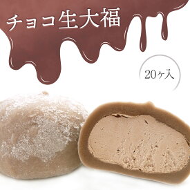 【ふるさと納税】チョコ 大福 20個入り 冷凍 個包装 【 チョコレート クリーム大福 アイス大福 生大福 ひんやり スイーツ 洋菓子 お菓子 スイーツ 和スイーツ お取り寄せ ギフト プレゼント お祝い 贈答品 バレンタイン ホワイトデー 母の日 岩手 一関 田代製菓 菓風 】