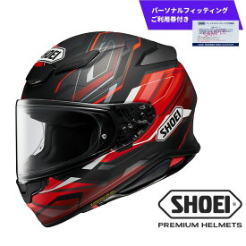 【ふるさと納税】SHOEI ヘルメット 「Z-8 CAPRICCIO TC-1 (RED/BLACK) マットカラー」（パーソナルフィッティングご利用券付） ふるさと納税 ヘルメット バイク ツーリング おしゃれ SHOEI フルフェイス 安全 用品 装備 ライダー メンズ レディース 送料無料 岩手県 一関市