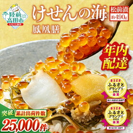 【ふるさと納税】年内配送 高級 松前漬 けせんの海 鳳凰膳 490g 配送時期が選べる [ いくら アワビ フカヒレ 数の子 松前漬け おかず 海鮮 魚介類 惣菜 海鮮丼 ご飯のお供 ギフト 贈答品 三陸 あわび 鮑 ふかひれ 数量限定 ふるさと 人気 贅沢 金賞受賞 ☆ ] 高評価 ★4.83