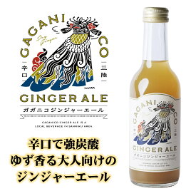 【ふるさと納税】炭酸飲料 ガガニコジンジャーエール 選べる 本数[ 炭酸 飲料 飲み物 ノンアルコール ジンジャーエール 北限の ゆず 生姜 しょうが おすすめ お中元 お歳暮 ギフト プレゼント 贈り物 贈答品 お祝い キャンプ BBQ 岩手県 陸前高田市 ]