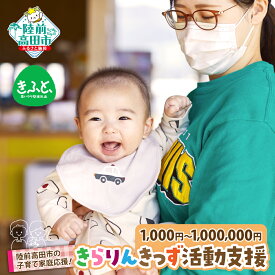【ふるさと納税】陸前高田市の子育て家庭応援！ きらりんきっず 活動支援 思いやり型返礼品 ( 返礼品なし ) [ こども 子ども 子供 子育て 支援 応援 サポート 母子支援 地域交流 地域活性化 社会貢献 SDGs 震災 伝承 防災 減災 イベント まちづくり 岩手県 陸前高田市 ]