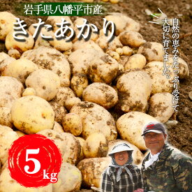 【ふるさと納税】 ジャガイモ じゃが芋 松浦農園 岩手県産 じゃがいも きたあかり 5kg ／ いも 芋 お芋 キタアカリ 馬鈴薯 ばれいしょ 野菜 お野菜 やさい 季節野菜 期間限定 季節限定 季節物 おすすめ 岩手県 八幡平市 送料無料 産地直送 農家直送 直送