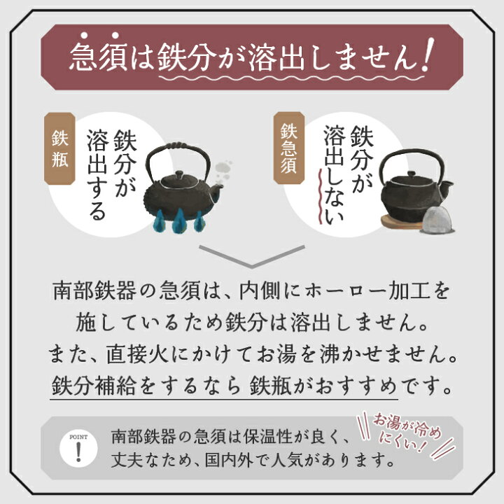 楽天市場】【ふるさと納税】 南部鉄器 急須 千草 0.55L 黒色/若草色 