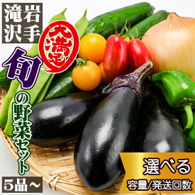 【ふるさと納税】 野菜 おすすめ 岩手県産 野菜セット ／ やさい セット 詰め合わせ 詰合せ 詰合わせ 旬 新鮮 国産 季節 季節野菜 おまかせ 春野菜 夏野菜 秋野菜 冬野菜 山菜 葉野菜 葉物 根菜 果菜 冷蔵 家庭用 自宅用 仕送り 人気 送料無料 岩手県 滝沢市 滝沢野菜直送便