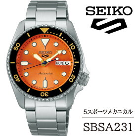 【ふるさと納税】 SEIKO 腕時計 SBSA231 セイコー 5スポーツ メカニカル ／ 岩手県 雫石町 時計 ウォッチ ウオッチ 男性用 メンズ アウトドア ビジネス フォーマル カジュアル 高級 プレゼント 贈答用 ギフト ブランド 父の日 成人 就活 社会人 応援 記念日 お祝い 送料無料