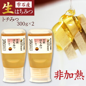 【ふるさと納税】 蜂蜜 はちみつ おすすめ 簗場養蜂場 非加熱 生はちみつ / アカシア とち 選べる 300g 2本 総量 600g / 国産 日本産 ハチミツ ハニー 使いやすい 液だれ防止弁あり 専用ボトル