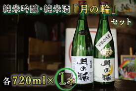 【ふるさと納税】日本酒 飲み比べセット ギフト 【月の輪】純米吟醸・純米酒セット（AW008-1）