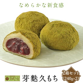 【ふるさと納税】2401【芽吹き屋】なめらかな新食感「芽麩久もち」2箱セット（240g×2）