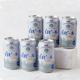 【ふるさと納税】ヘリオス酒造 ユキノチカラ 白ビール(缶) 350ml 6缶