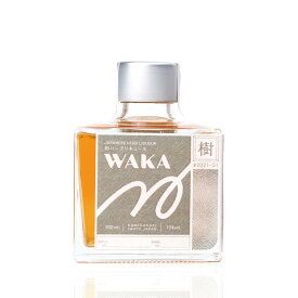 【ふるさと納税】和ハーブリキュール 和花 樹 200ml×1本 リンゴ 柚子 ヒノキ ごぼう サザンウッド ローズゼラニウム ウイキョウ 生姜 香草 ハーブ リキュール 酒 お酒 食前酒 食後酒 ギフト プレゼント 季節 四季 岩手県 金ケ崎町