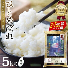 【ふるさと納税】【食味ランキング「特A」13年連続】令和7年産 ひとめぼれ 白米 5kg 平泉町産 岩手県 東北 米のスペシャリスト厳選 直前精米 白米 米 こめ コメ お米 おこめ ライス 精米 人気 おすすめ 岩手 平泉 松勘商店 五ツ星お米マイスター厳選