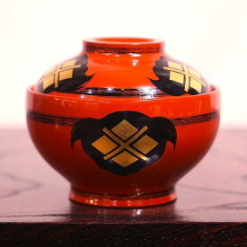 【ふるさと納税】煮物椀 総洗朱 秀衡三つ雲 1個 (映画サンセット サンライズ)/ 漆器 お椀 吸い物椀 おわん 食器 ふた付 セット 漆椀 漆塗 うるしぬり 手塗り 木製 伝統工芸品 和 お正月 高級 結婚 新築祝い お祝い 贈答 贈り物 プレゼント ギフト 香典返し お返し おもてなし