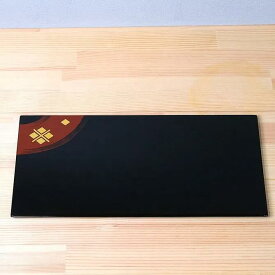 【ふるさと納税】秀衡塗 盛皿 菓子器 秀衡プレート（長方形）黒 / 漆器 食器 プレート 漆塗 うるしぬり 手塗り 木製 伝統工芸品 和 お正月 高級 結婚 新築祝い お祝い 贈答 贈り物 プレゼント ギフト 香典返し お返し おもてなし