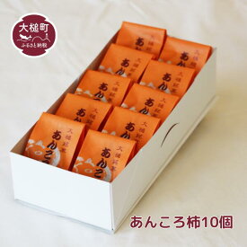 【ふるさと納税】大槌 銘菓 （ あんころ柿 10個 ） お菓子 菓子 ギフト 個包装
