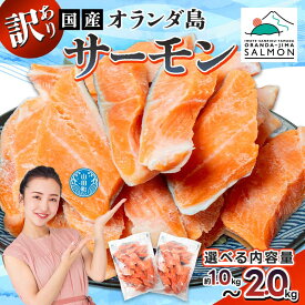 【ふるさと納税】選べる数量 《訳あり》長根水産のトラウトサーモンの切り身 約1kg 鮭 さけ オランダ島 サーモン 三陸山田 山田町 山田湾 海産品 YD-1029var