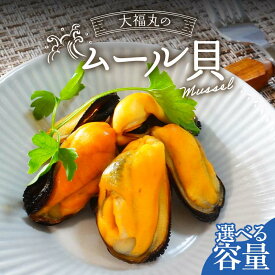 【ふるさと納税】 【とれたて！】9月以降順次発送 三陸山田産 山田のムール貝 1kg 3kg 大福丸 岩手県 三陸山田 山田町 山田湾 海産品 しゅうり貝 海鮮 シーフード おつまみ 殻付き 酒蒸し パスタ パエリア ワイン蒸し