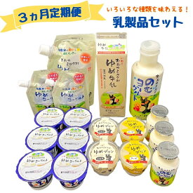 【ふるさと納税】【3ヵ月定期便】おおのミルク村 乳製品セット グランプリ受賞 のむヨーグルト 牛乳 プリン 食べ比べ 酪農家の味 乳酸菌 詰め合わせ