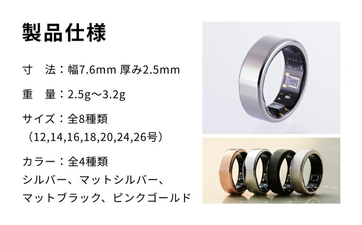 楽天市場】【ふるさと納税】SOXAI RING 1 スマートリング 健康 グッズ 