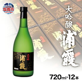 【ふるさと納税】 塩竈 浦霞大吟醸 1ダース 相原酒店