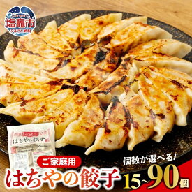 【ふるさと納税】はちやの餃子 ≪15個・30個・60個・90個≫一人分から大家族まで♪ 〜家庭用〜餃子 ぎょうざ ギョウザ 食べ比べ 中華 惣菜 おつまみ おかず 惣菜 焼くだけ 簡単調理 中華 グルメ お取り寄せ 冷凍 送料無料 塩竈市 塩釜市