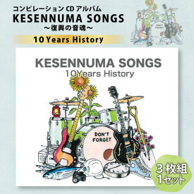 【ふるさと納税】【コンピレーションCDアルバム】KESENNUMA SONGS～復興の音魂～10Years History [KESENNUMA SONGS 実行委員会 宮城県 気仙沼市 20562228]