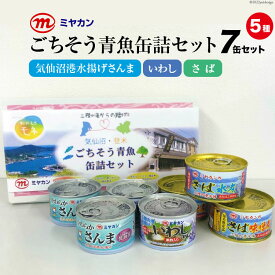 【ふるさと納税】 缶詰 三陸の海からの贈り物 気仙沼・登米 ごちそう青魚缶詰セット [ミヤカン 宮城県 気仙沼市 20564173] 魚介 魚貝 缶詰 青魚 秋刀魚 さんま サンマ 鰯 いわし イワシ 鯖 さば サバ 醤油煮 味噌煮 みそ煮 水煮 やわらか 贈り物 手土産