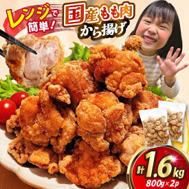 【ふるさと納税】 からあげ ぬま唐 もも肉 800g×2袋 計1.6kg レンジ [オヤマ 宮城県 気仙沼市 20565702] おかず からあげ 唐揚げ から揚げ 冷凍 惣菜 鶏肉 鶏もも チキン レンチン レンジ調理 簡単調理 鶏 冷凍食品 国産 お弁当 弁当 お惣菜 惣菜 冷食 人気 おすすめ