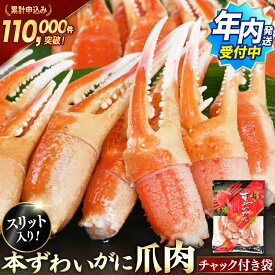 【ふるさと納税】 リピーター続出！ 本ずわいがに爪 約700g 選べる 発送月 [カネダイ 宮城県 気仙沼市 20564321-o] 蟹 かに カニ ずわいがに ズワイガニ ずわい蟹 ズワイ蟹 ずわい ズワイ 蟹 カニ爪 蟹爪 魚介 魚介類 ボイル