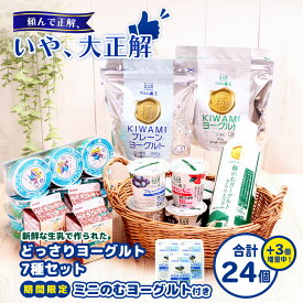 【ふるさと納税】【楽天限定！】【期間限定3個増量】フロム蔵王 どっさりヨーグルト7種セット ヨーグルト セット 7種 21個 3個 24個 無糖 加糖 飲むヨーグルト お取り寄せ 詰合せ 食べ比べ 山田乳業 ふるさと納税 宮城県 白石 白石市【01170】