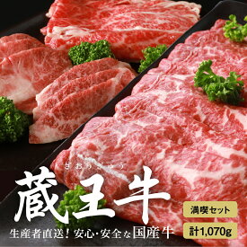 【ふるさと納税】蔵王牛満喫セット(3種)1,070g | 肉 1kg 焼き肉 3種 しゃぶしゃぶ モモ 肩 バラ ロース すき焼き 蔵王牛 高級 ギフト お中元 お歳暮 美味しいもの お取り寄せグルメ お祝い 誕生日 お肉 ふるさと納税 宮城県 白石市【03109】