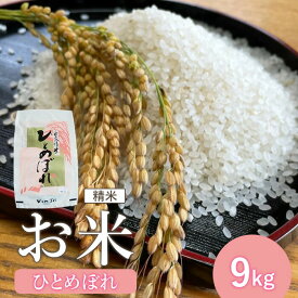 【ふるさと納税】新米『令和7産』お米 ひとめぼれ 精米 9Kg | お米 ひとめぼれ ごはん 国産 宮城米 東北米 ふるさと納税 宮城県 白石市 木須果樹園 オンライン申請 ワンストップ【1215202】