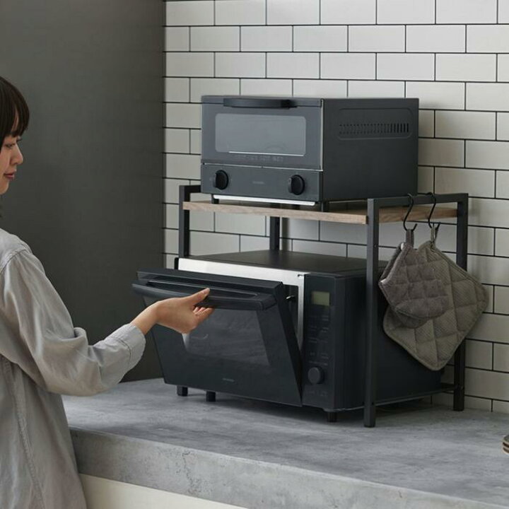 楽天市場】【ふるさと納税】ラック レンジ上ラックRRN-532アッシュ 