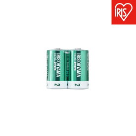 【ふるさと納税】乾電池 BIGCAPA basic plus アルカリ乾電池 単2形2本パック LR14Bbp/2S
