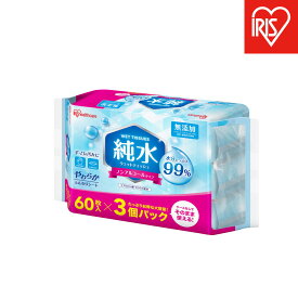 【ふるさと納税】【60枚入り×24個】純水ウェットティッシュ 60枚入 WTS-60P3P