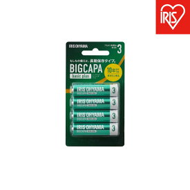 【ふるさと納税】【4本×12パック】BIGCAPA basic+ 単3アルカリ乾電池4本ブリスターパック　LR6Bbp/4B