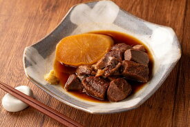 【ふるさと納税】牛タン焼たあ坊の「手作り牛タン角煮」大根入り 3袋 ＜試食用牛タンカレー100g付き！＞ 牛タン 牛たん 角煮 牛肉 肉 お肉 大根 だいこん お試し 試食用 カレー 牛タンカレー カレーライス 冷凍【牛タン焼たあ坊】tm324