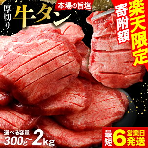 ＼スペシャルデイズ／ 楽天 限定企画 厚切り 牛タン ス...