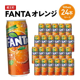 【ふるさと納税】ファンタオレンジ　500ml缶×24本　【04301-0520】