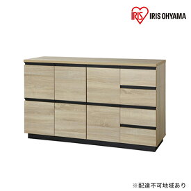 【ふるさと納税】リビングキャビネット RCB-1190 ライトナチュラル　【雑貨 日用品 インテリア】