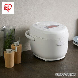 【ふるさと納税】炊飯器 3合 アイリスオーヤマ ジャー RC-MDA30-W ホワイト マイコン 炊飯ジャー 銘柄炊き 炊き分け エコ 節電 新生活 一人暮らし 生活応援